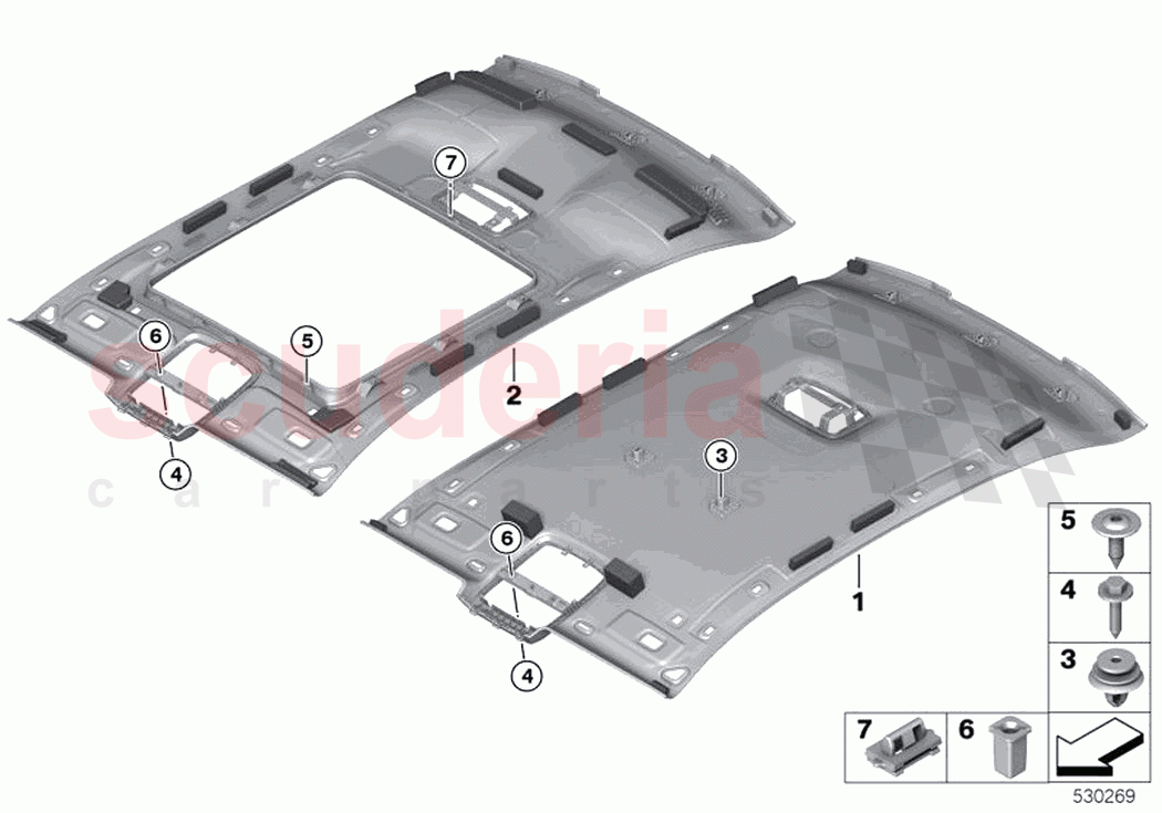 Headlining of Rolls Royce Rolls Royce Ghost RR21(2019-2023)