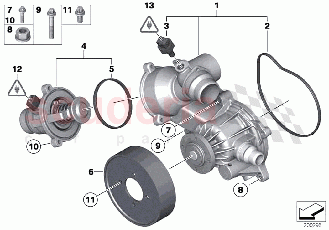 Waterpump Thermostat of Rolls Royce Rolls Royce Ghost RR4(2017-2019)
