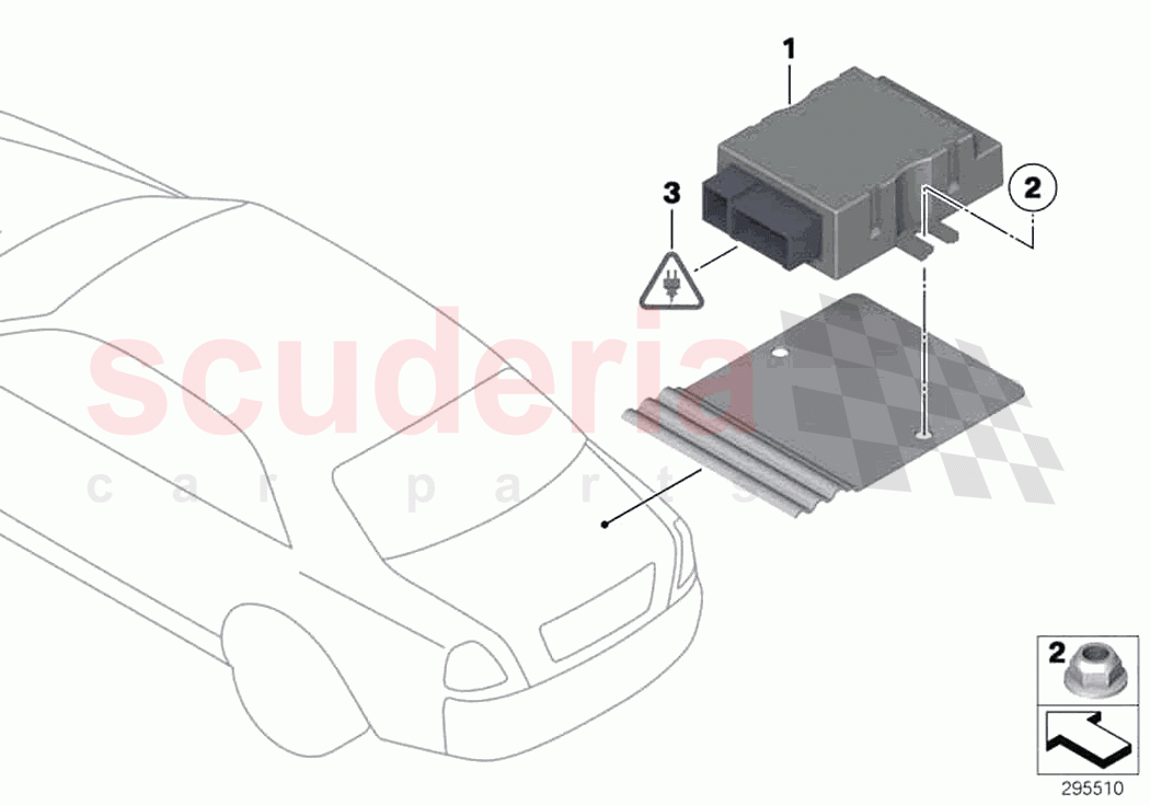 Control unit for fuel pump of Rolls Royce Rolls Royce Ghost RR4(2017-2019)