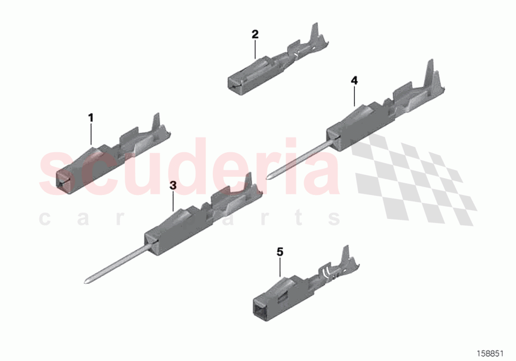 Contact system MQS of Rolls Royce Rolls Royce Ghost RR4(2017-2019)