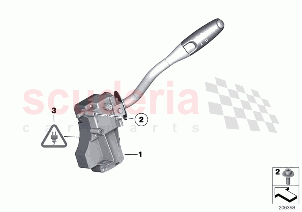 Gear selector switch of Rolls Royce Rolls Royce Ghost RR4(2017-2019)