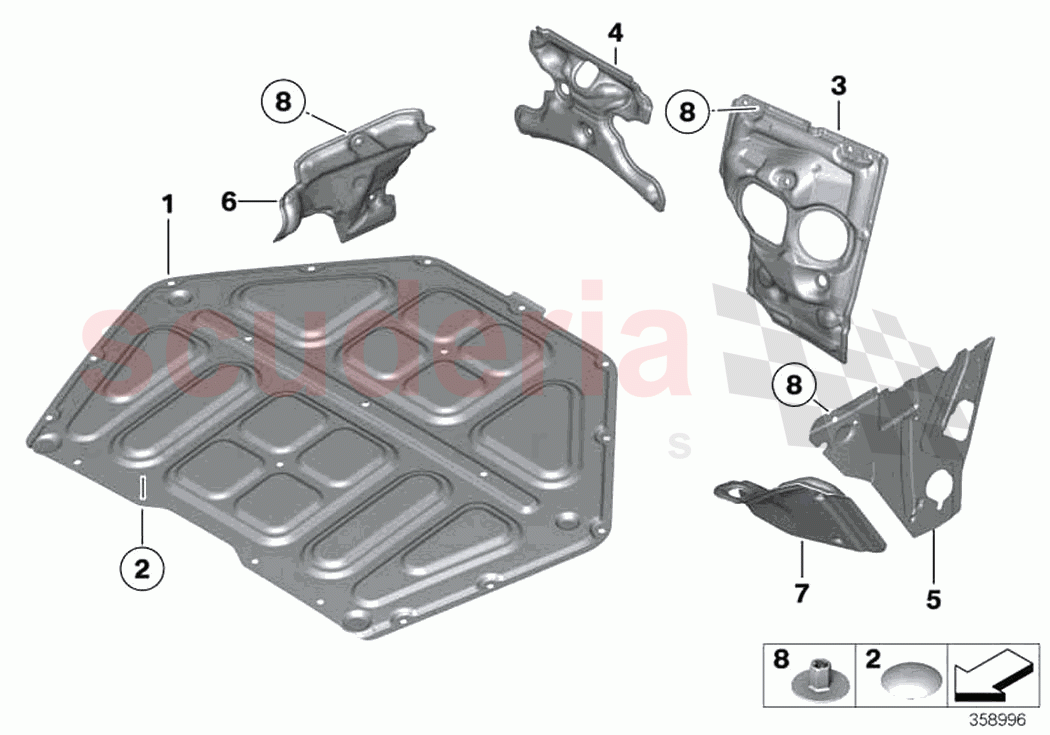 Sound insulation front I of Rolls Royce Rolls Royce Ghost RR4(2017-2019)