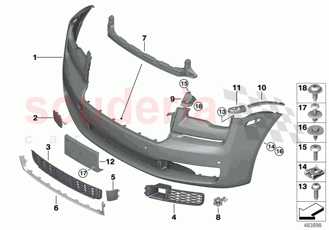 Trim panel front of Rolls Royce Rolls Royce Ghost RR4(2017-2019)