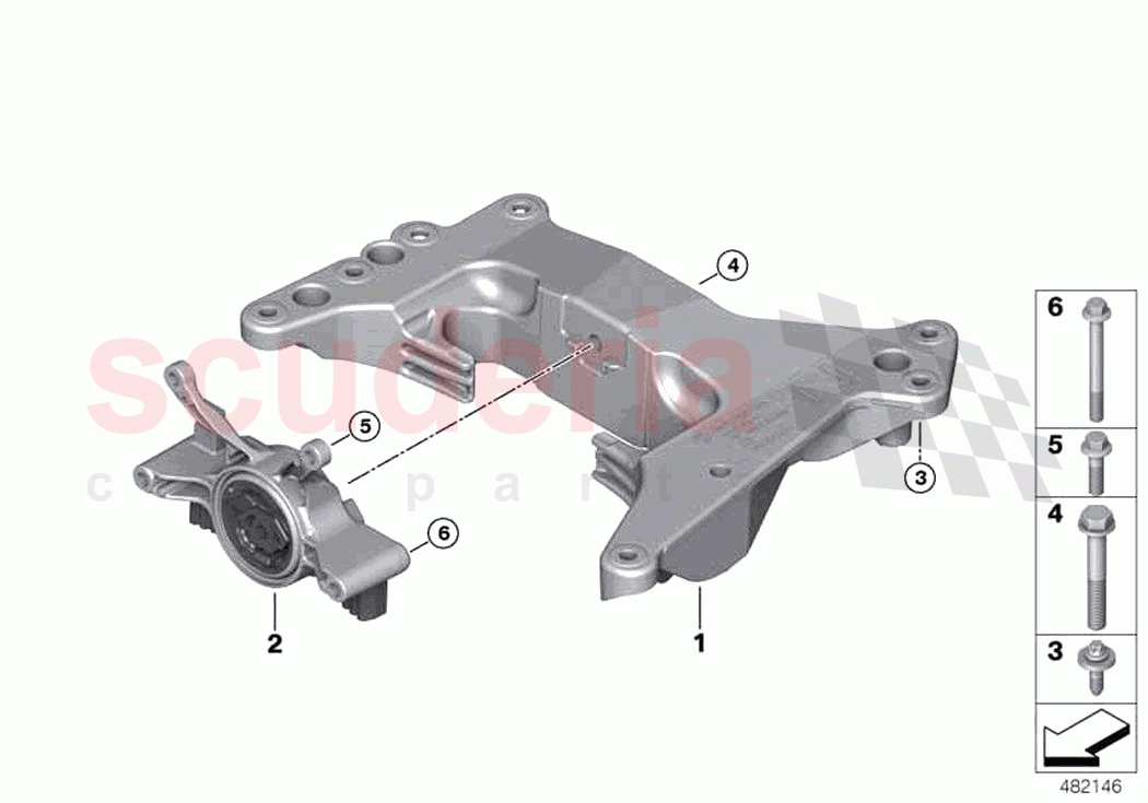 Gearbox suspension of Rolls Royce Rolls Royce Phantom Extended RR12(2017-2023)