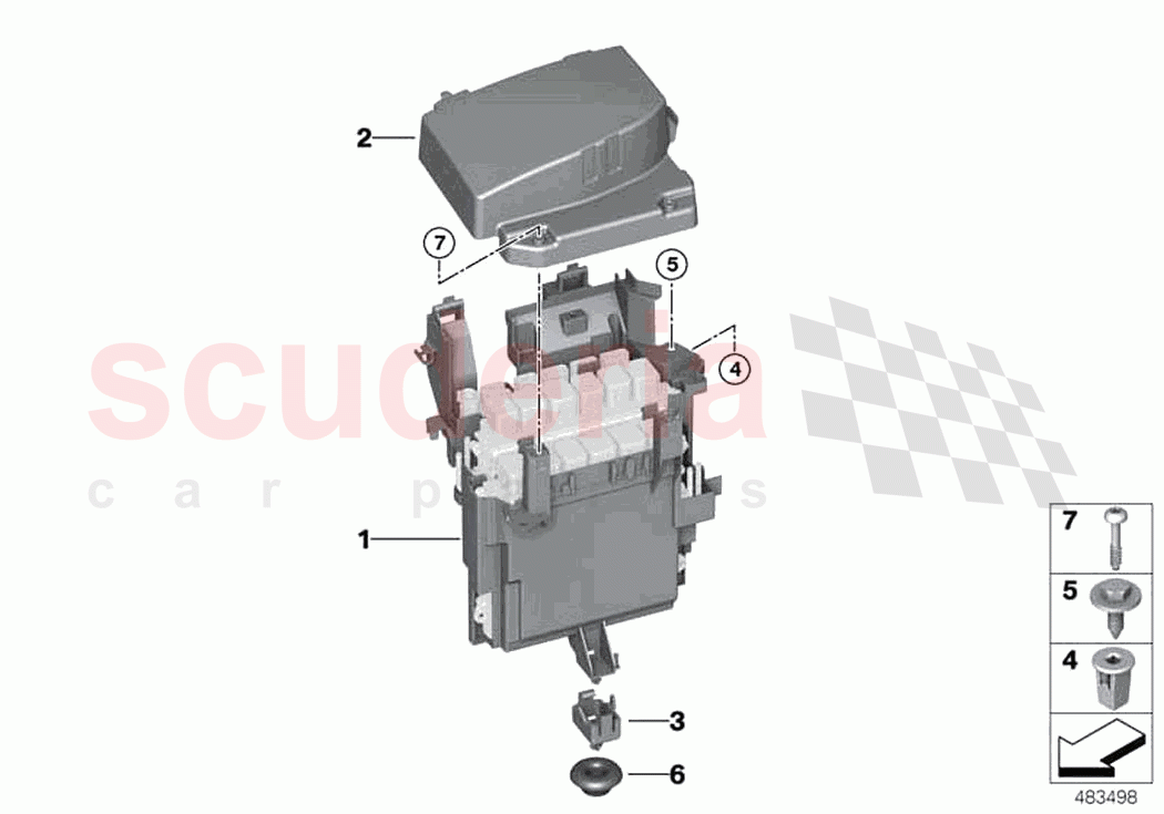 Control unit box of Rolls Royce Rolls Royce Phantom Extended RR12(2017-2023)