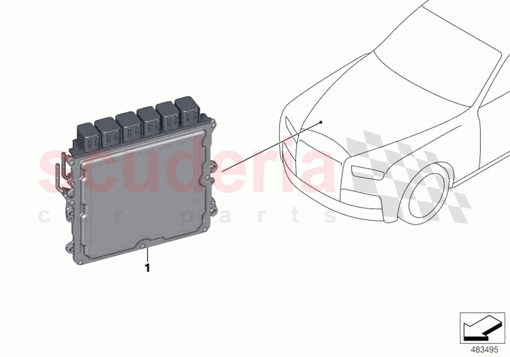 DME of Rolls Royce Rolls Royce Phantom Extended RR12(2017-2023)
