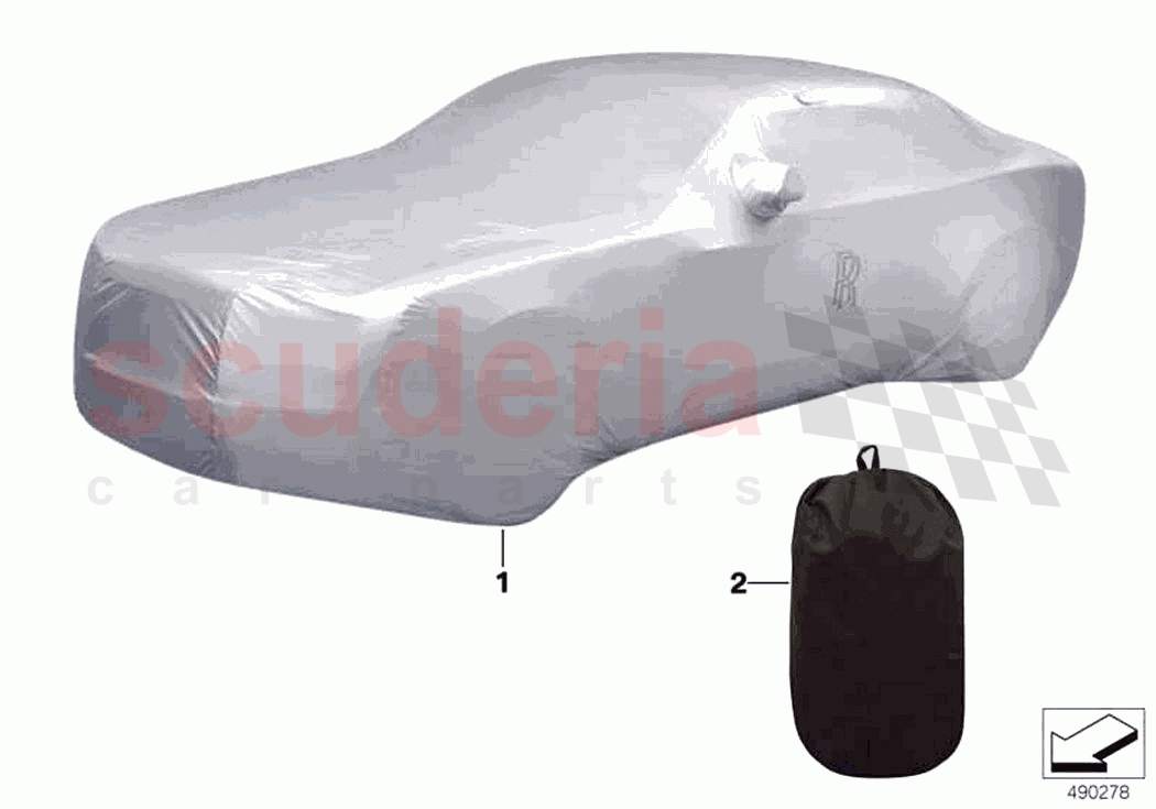 Car Cover Outdoor of Rolls Royce Rolls Royce Phantom Extended RR12(2017-2023)