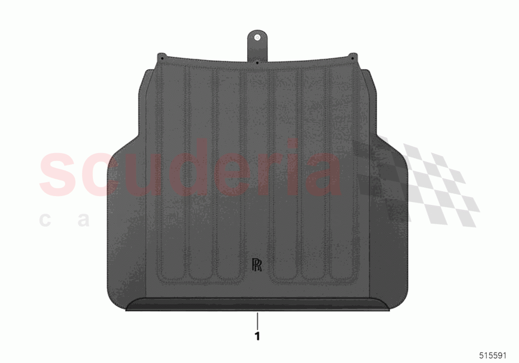 Luggage compartment side sill protection of Rolls Royce Rolls Royce Phantom Extended RR12(2017-2023)