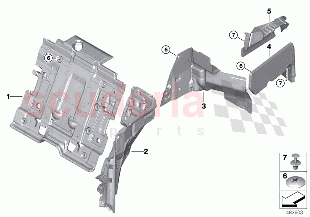 Sound insulating rear of Rolls Royce Rolls Royce Phantom Extended RR12(2017-2023)