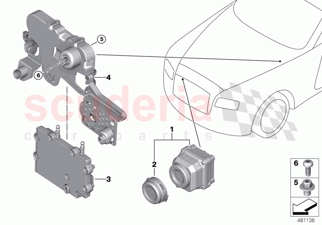 Night vision camera of Rolls Royce Rolls Royce Phantom RR11(2017-2023)