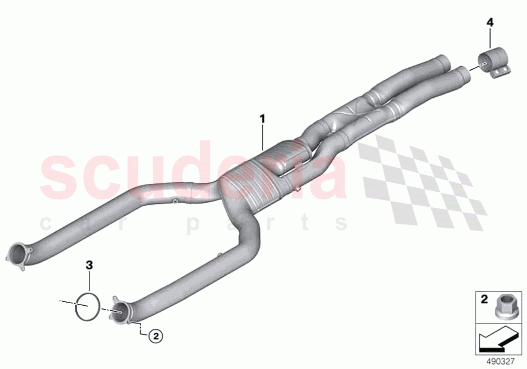 Repl of petrol part filter w fr pipe of Rolls Royce Rolls Royce Phantom RR11(2017-2023)