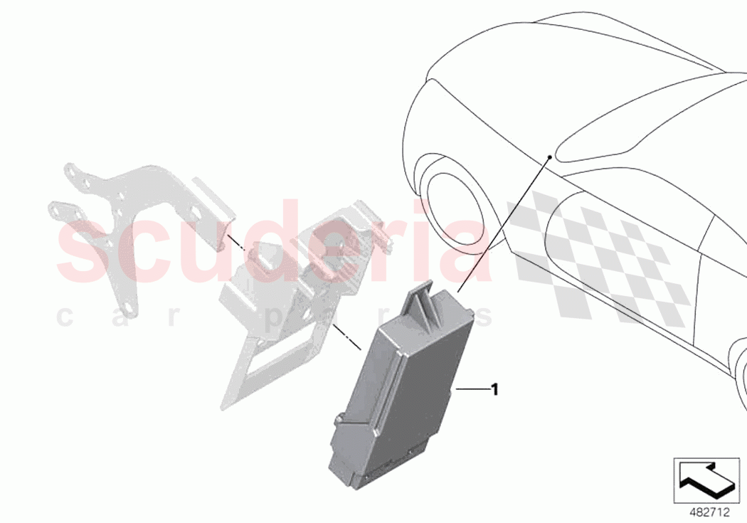 Control units heat comfort pack of Rolls Royce Rolls Royce Phantom RR11(2017-2023)