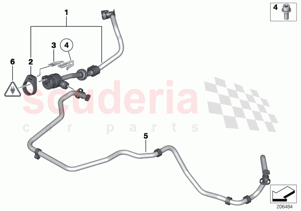 Fuel tank breather valve of Rolls Royce Rolls Royce Wraith RR5(2017-2023)