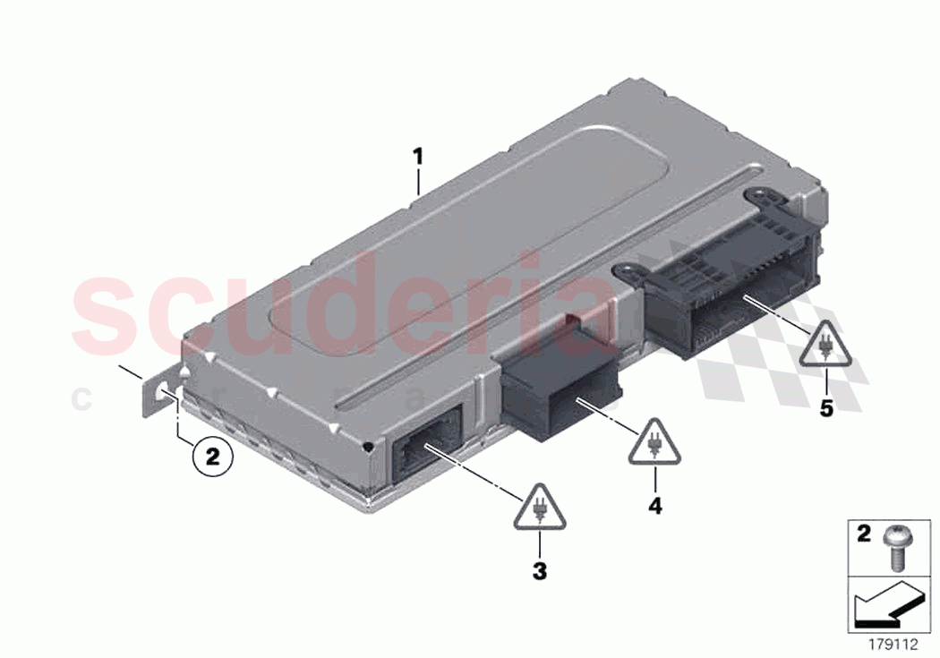 ECU Central Gateway Module of Rolls Royce Rolls Royce Wraith RR5(2017-2023)