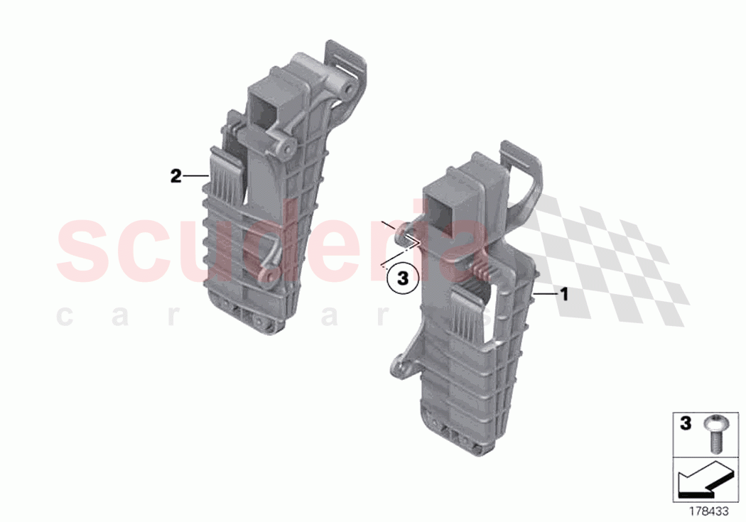 Holder Central Gateway Module of Rolls Royce Rolls Royce Wraith RR5(2017-2023)