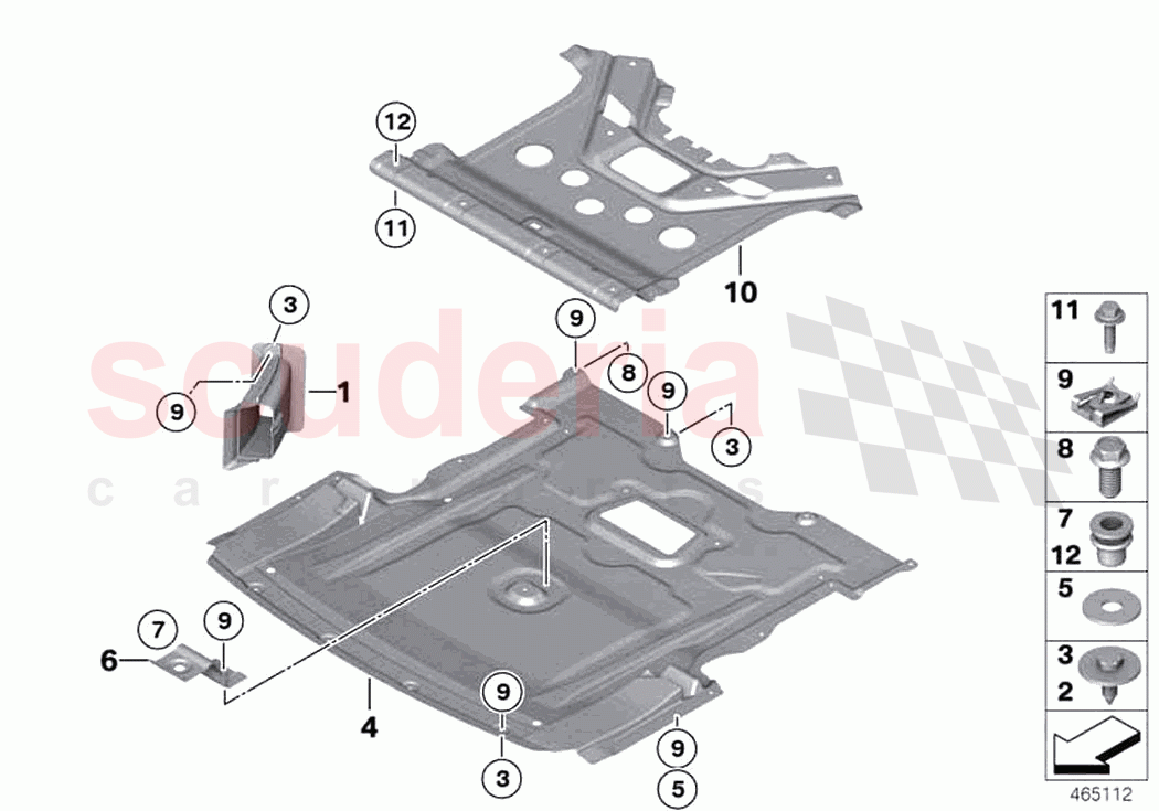 Underbonnet screen of Rolls Royce Rolls Royce Wraith RR5(2017-2023)