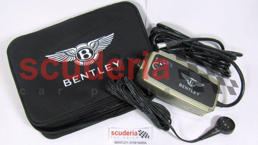 Bentley SAE Battery Charger Adapter – For Continental GT, Bentayga, Flying Spur, Mulsanne (12V, 6Amp Trickle Charger)