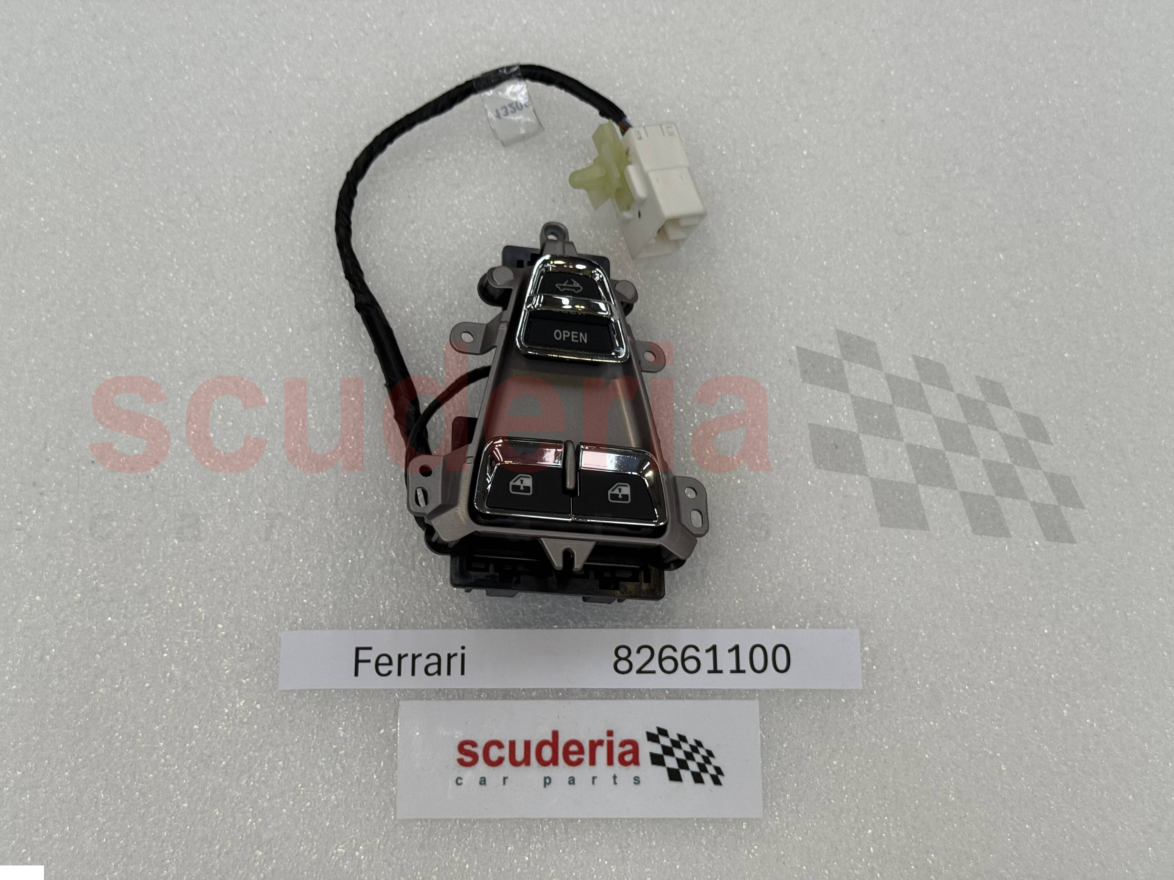 82661100 Ferrari California ROOF AND POWER WINDOW CONTROL SWITCH