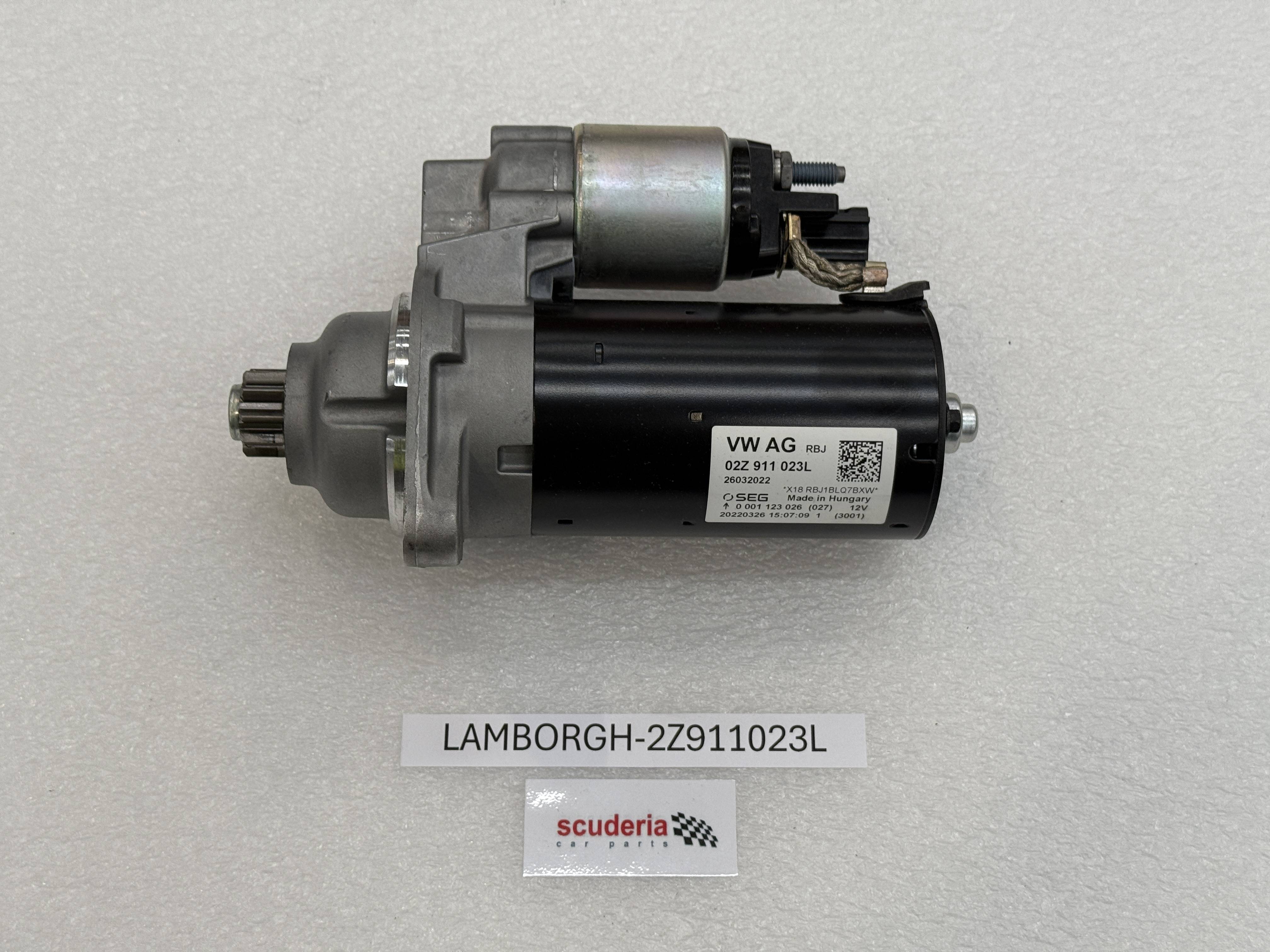 02Z911023L Lamborghini Gallardo STARTER MOTOR