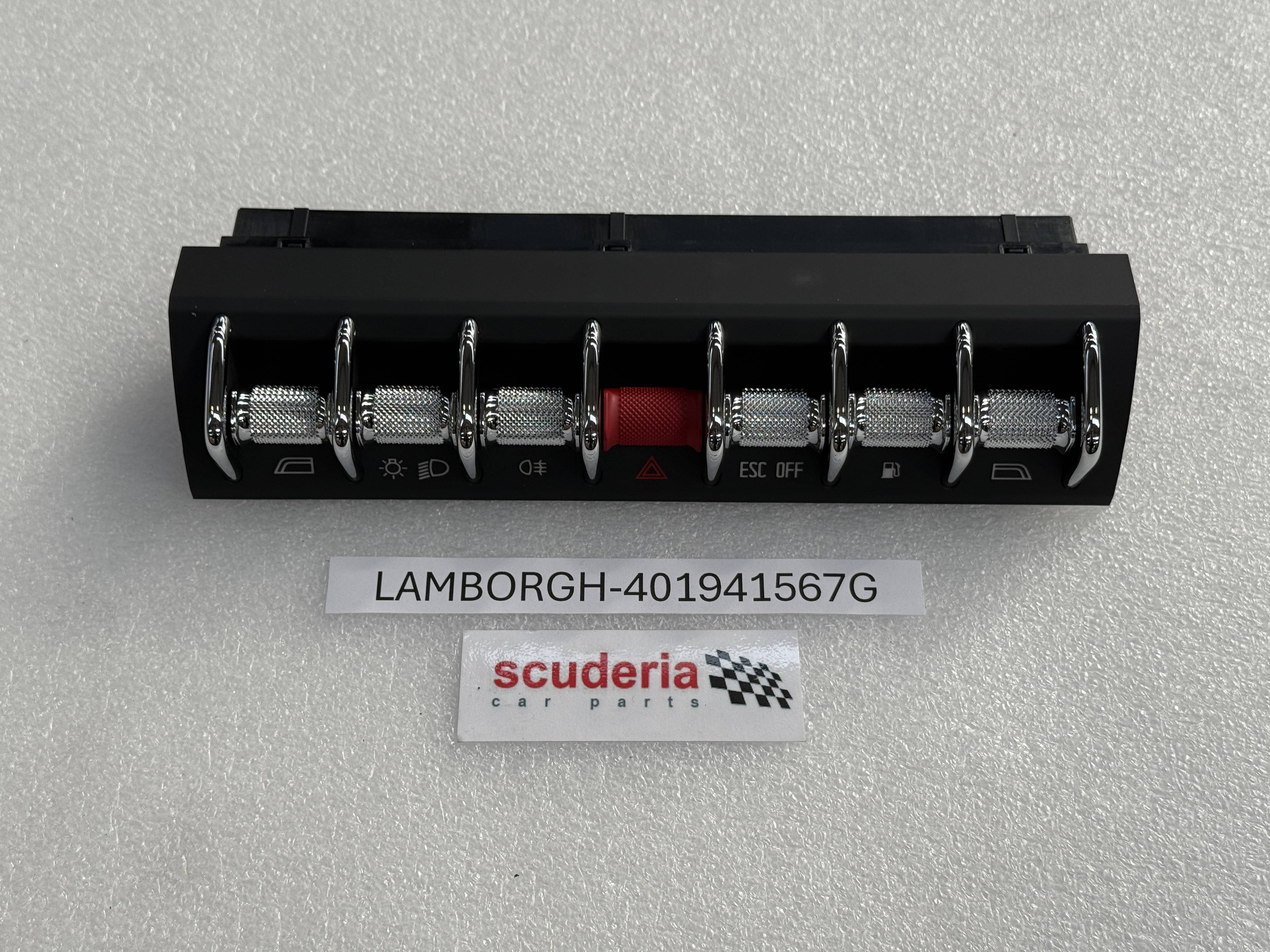 ランボルギーニ ガヤルド スイッチ LP560-4 Lamborghini 401941567G Lamborghini Gallardo LP560 Coupe 7 SWITCHES