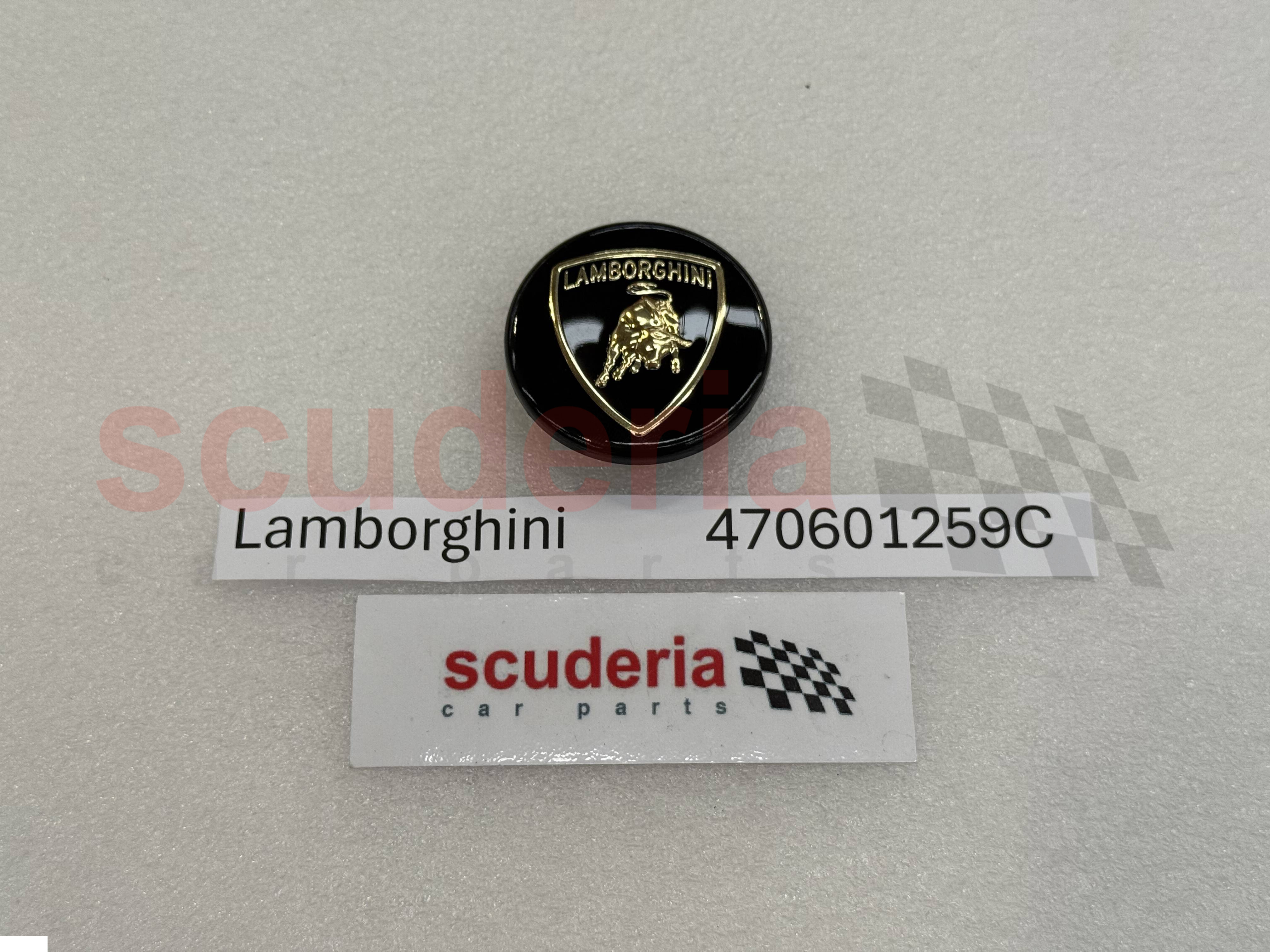 470601259C Lamborghini Centre Cover for Alloy Wheel for
