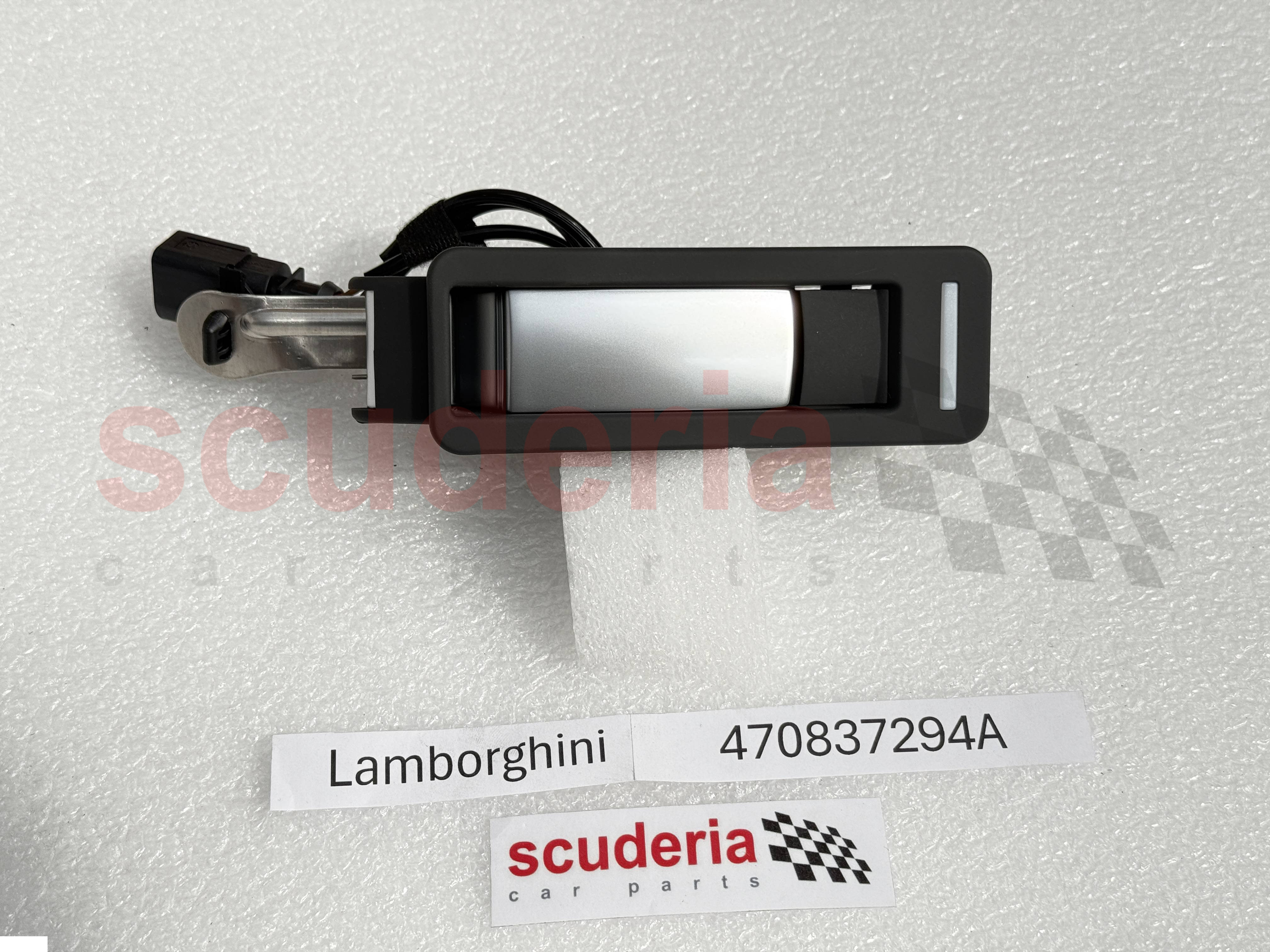 KM 『EVERYTHING INSIDE』　LP 470837294A Lamborghini Aventador DOOR HANDLE, INNER
