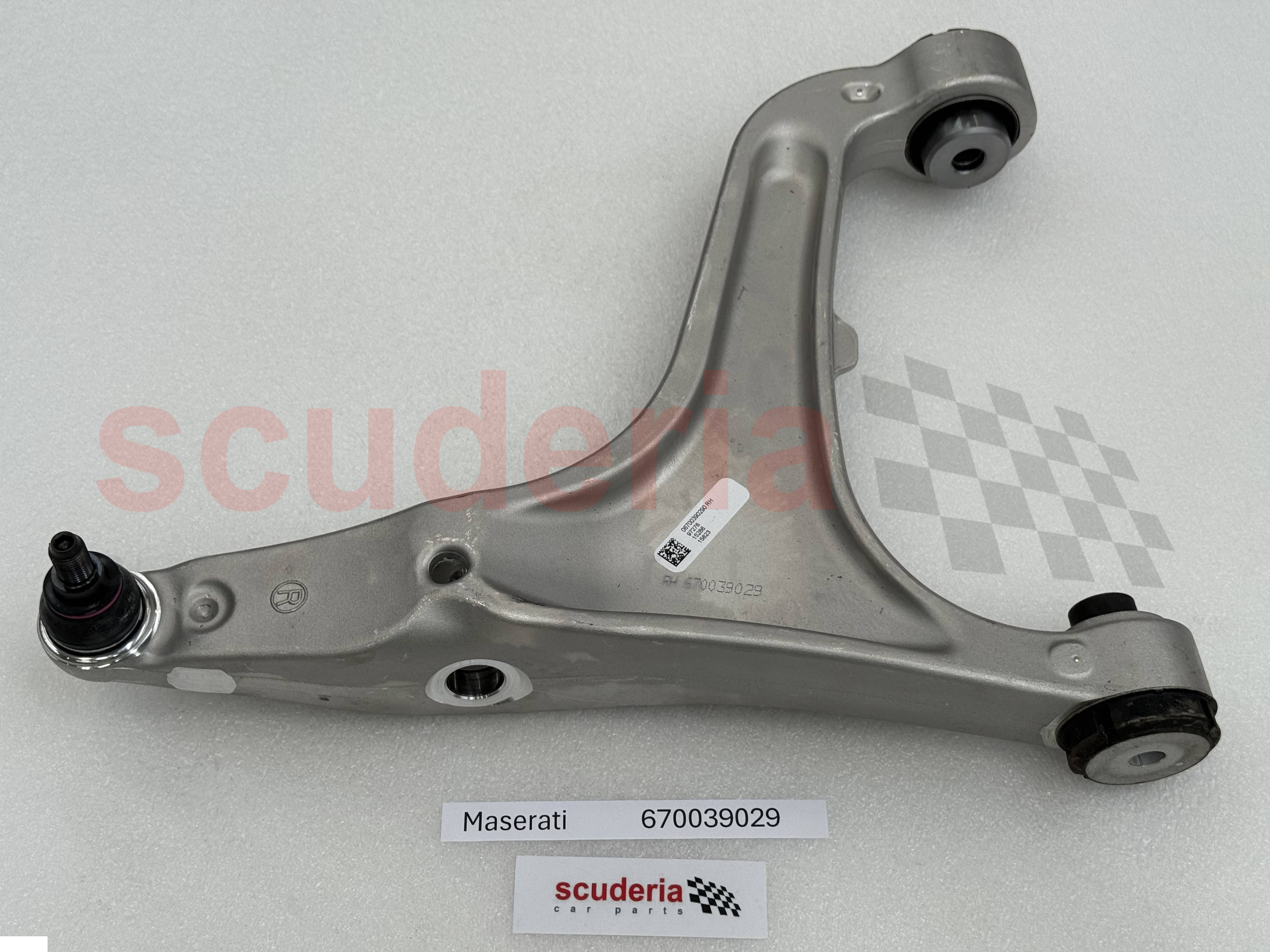 670039029 Maserati Quattroporte RH Front Lower Suspension Arm