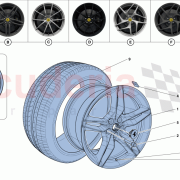FRONT WHEEL for 