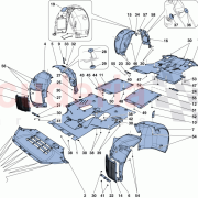 FRONT FLAT UNDERTRAY SECTION-BUMPER CONNECTOR for 
