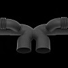Photo of Cargraphic Lightweight Rear Silencer Replacement for the Porsche 991 (Mk I) GT3/GT3 RS - Image 1