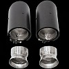 Photo of Cargraphic Carbon fibre double end tailpipe set for the Porsche Cayenne Turbo (2003-2017) - Image 3