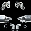Photo of Cargraphic Racing Exhaust System for the Porsche 981 Cayman GT4/Boxster Spyder - Image 1