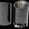 Photo of Cargraphic Carbon fibre double end tailpipe set for the Porsche Cayenne Turbo (2003-2017) - Image 5