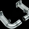 Photo of Cargraphic Catalytic Converter Replacement Pipe Set for the Porsche 991.1/2 Turbo/Turbo S - Image 1