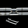 Photo of Cargraphic Rear Silencer Replacement X for the Porsche 997 (Mk II) Turbo/GT2/GT2 RS - Image 1