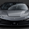 Photo of My Ricambi Carbon Fibre Bonnet/Hood Prancing Horse Badge for the Ferrari SF90 Spider/Stradale - Image 5