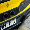 Photo of Novitec Carbon Fibre Dual Tailpipes for the Ferrari 296 GTB/GTS - Image 2