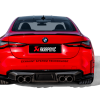 Photo of Akrapovic Rear Diffuser - High Gloss Black/Carbon Fibre (G82) for the BMW M4 (G82/83) - Image 2