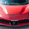 Photo of My Ricambi Carbon Fibre Bonnet/Hood Prancing Horse Badge for the Ferrari SF90 Spider/Stradale - Image 8