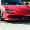 Photo of My Ricambi Carbon Fibre Bonnet/Hood Prancing Horse Badge for the Ferrari SF90 Spider/Stradale - Image 9