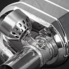 Photo of Capristo Sports Exhaust for the Mercedes Benz SL63/SL55/SL65 Black Series AMG (R230) - Image 3