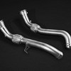 Photo of Capristo Valved rear silencer (X pipe ) with heat protection, remote and carbon tips for the McLaren 675LT Coupe/Spider - Image 3