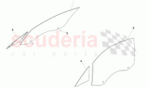 Front Door Glass (Coupe)