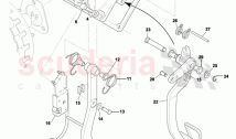 Manual Pedal Gear - Brake and Clutch