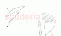 Rear Quarter Glass Assembly