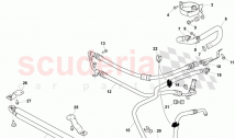 Power Assisted Steering Hoses, Cooler and Reservoir (LHD)