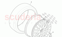 Front Wheel and Tyre Assembly (2009)