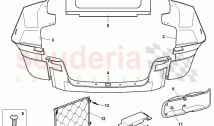 Volante Trunk Casing and Mats