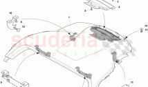 Parcel Shelf Trim Panel, COUPE 2+0