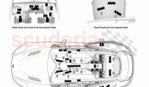 Panel Damping Pads, COUPE